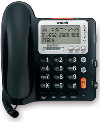 Big Button Corded Telephone: VTech CD1281 