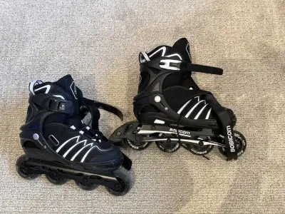 Inline Skates for kids with lights size 5 to 7.5 adjustables, View more