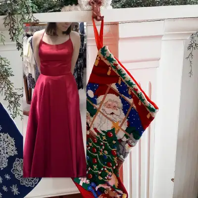 ELEGANT DRESS-WEDDING/BLACK TIE/GRAD/CHRISTMAS/CHARITY EVENT, View more