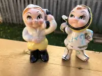 Awesome Vintage  Telephone 1950s Salt & Pepper Shakers Japan