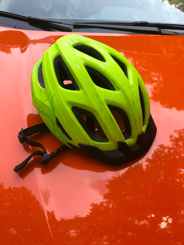 Raleigh Bike Helmet in Road in Kingston