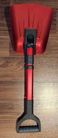 BirdRock Home Emergency Shovel (RED)