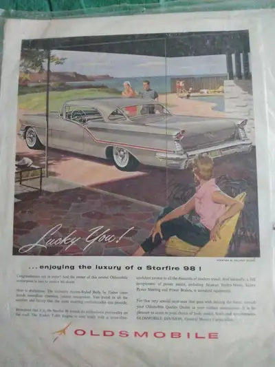 OLDSMOBILE ADVERTISING 1957 AND MORE, View more