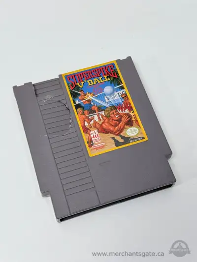 Nintendo NES Super Spike VBall Original NES Game Cartridge, View more