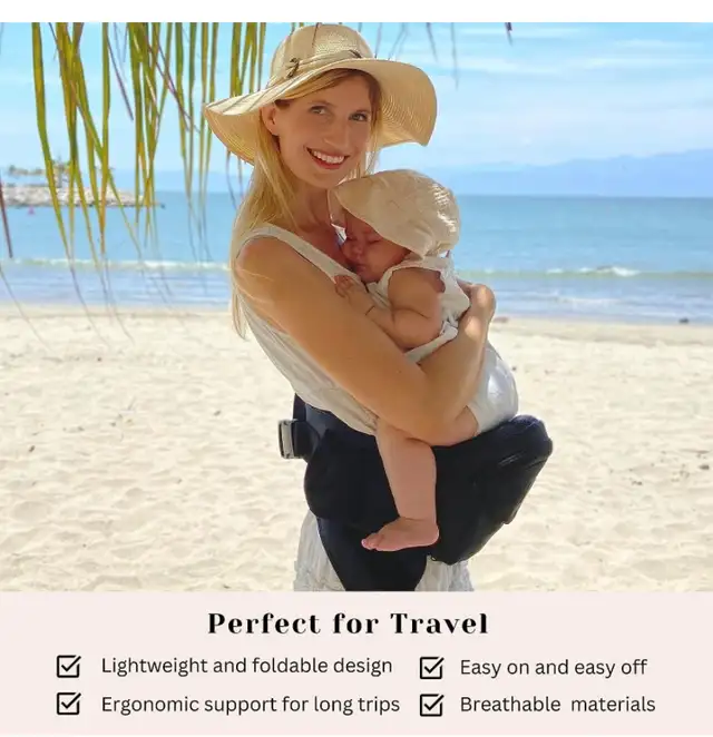 Hip Seat Baby Carrier in Strollers, Carriers & Car Seats in Hamilton - Image 6