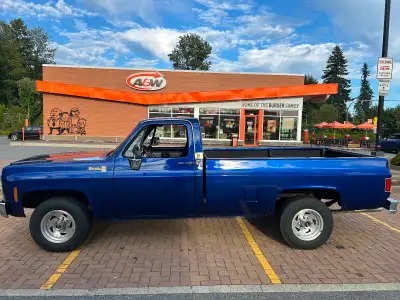 Fully restored in 1978 Chevy Silverado camper special. 350 engine with roller rockers 6 inch high-ri...