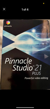 Pinnacle Studio 21 Plus powerful video editing -Brand New sealed
