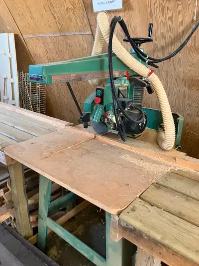 12” Radial Arm Saw (by General International) Model #50-755 MI CASH ONLY!! Listed Price is before Sa...