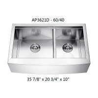 BREND NEW Apron Front Double sink kitchen sink Stainless steel
