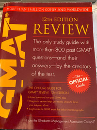 GMAT official guide 12th Edition