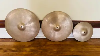 [ULTRA-RARE] Cymbales "Avedis Zildjian" Genuine Turkish Cymbals, View more