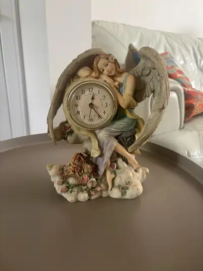 Marble Angel clock, View more