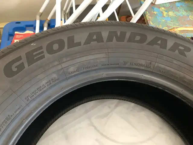 Yokohama Geolandar CV 245/70R18 110 in Tires & Rims in Thunder Bay - Image 3
