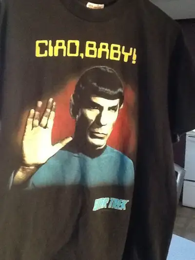 Star Trek Spock T shirt Leonard Nemoy, View more