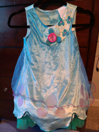 Trolls dress - poppy