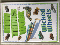 BRAND NEW HARDCOVER BOOK - WICKED WHEELS - HOW THINGS