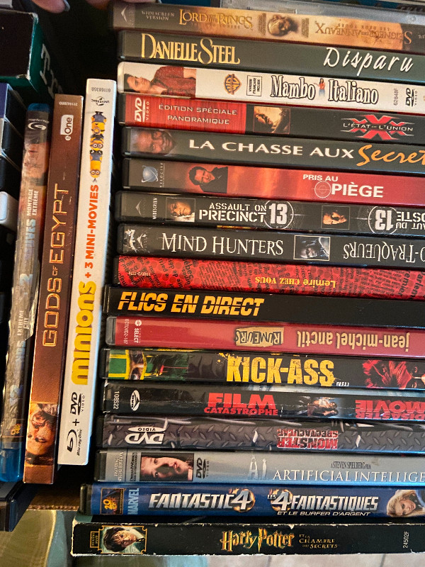Lot Films dvd dans CD, DVD et Blu-ray  à Lanaudière