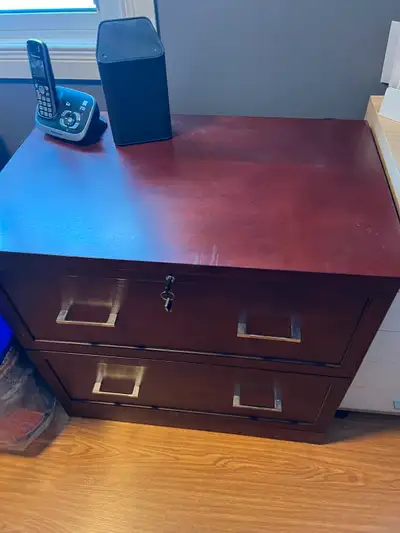 Wood Filing Cabinet, View more