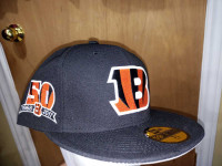2017 Cincinnati Bengals NFL New era fitted hat 7 3/4 nwt new 
