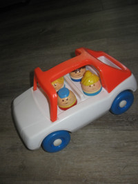 Rare~Vintage Little Tikes Toddle Tots Car & People lot
