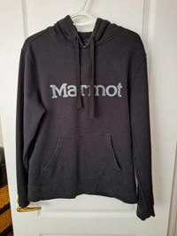 Marmot black hoodie Unisex Men's Medium 