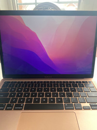 Apple MacBook Air Rose Gold in excellent condition!