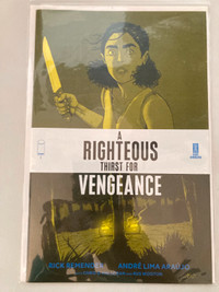 Issue #3 A Righteous Thirst For Vengeance Graphic Comic Book