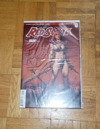 RED SONJA #0 - SIGNED by Amy Chu - Exclusive Variant Comic 2016