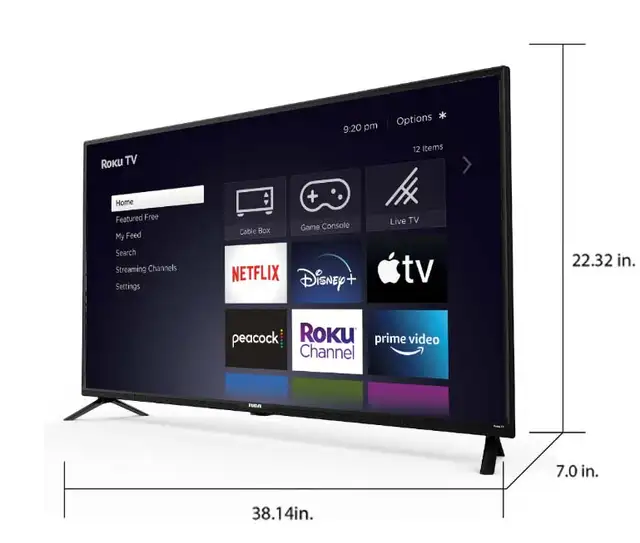 RCA 43" Roku Smart LED TV in TVs in City of Toronto - Image 4