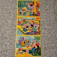 Vintage 1960's - 1970's Jaymar Popeye Inlaid Puzzles