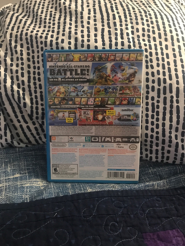 Super Smash Bros. Wii U in Nintendo Wii U in Ottawa - Image 2