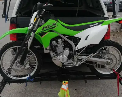 2022 KLX300R, Fuel Injection,, Power Commander by DynoJet installed by Champion Cycle Dyno Toronto,....