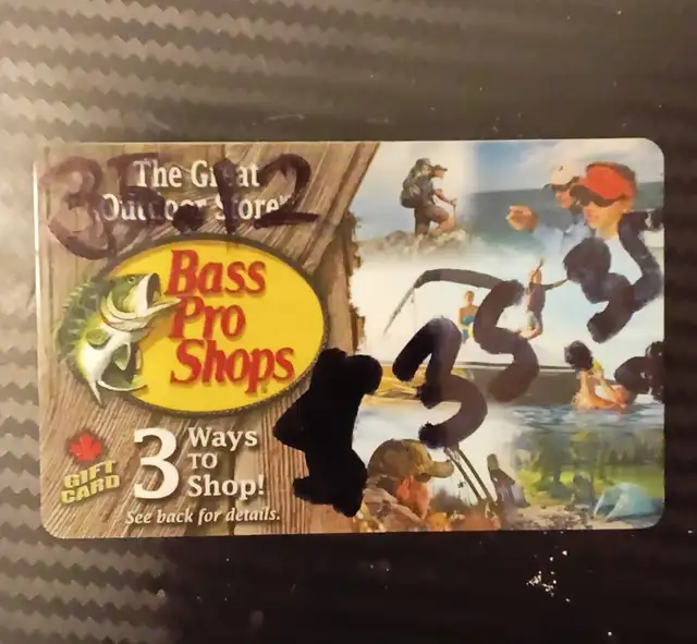 $10 OFF! Bass pro giftcard