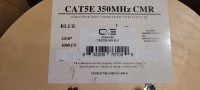 C&E CNE61099 1000-Feet Cat5E 24AWG 4PR Stranded Ethernet Cable