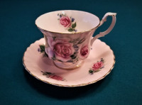 Royal Albert Light Pink Tea Cup And Saucer #11