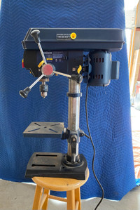10” bench drill press with laser guide 