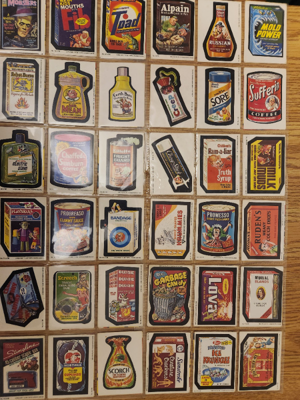 VINTAGE 1987-88 WACKY PACKAGES STICKER CARDS in Arts & Collectibles in Pembroke - Image 3