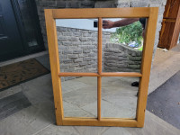 4 Panel Window Pane Mirror