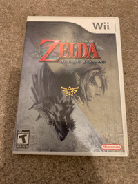 Zelda Twilight Princess for Nintendo Wii. Complete