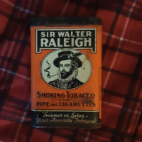 Sir Walter Raleigh tin