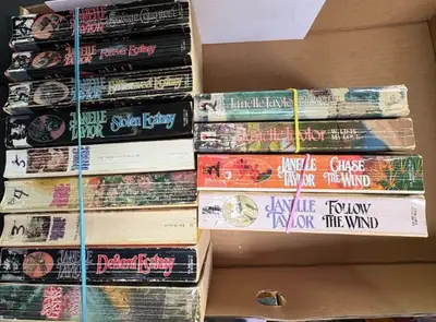 Three series - would like to keep the series together. $1 per book. Pickup or drop off can be arrang...