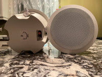 In ceiling/wall speakers, a total of three speakers