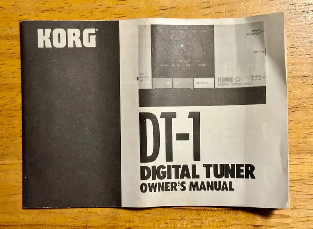 Korg DT-1, Handheld Tuner, with original manual.... in Amps & Pedals in City of Toronto - Image 9