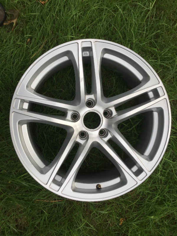 18 inch alloy rims fit VW, Audi, Pirelli P7 245 40 18 97H tires in Tires & Rims in Saint John