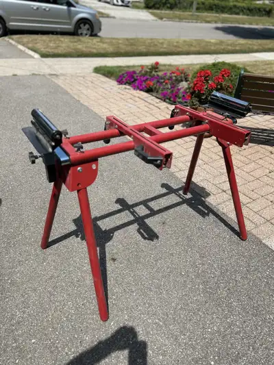 Compound/Chop saw , heavy duty folding stand Reduced $$$, View more