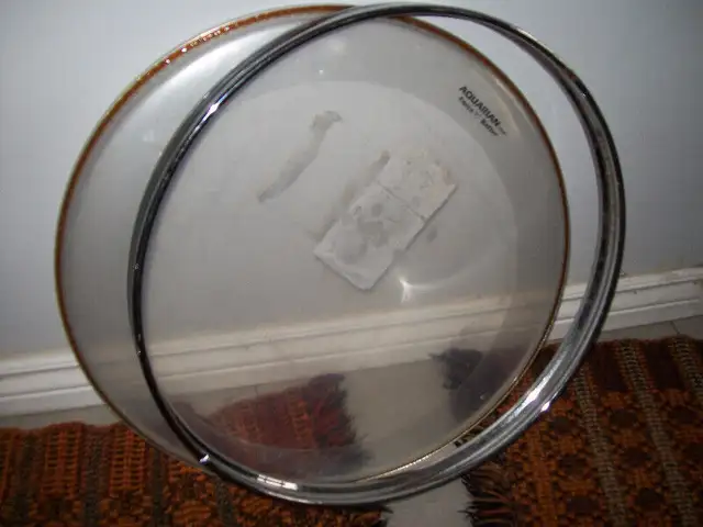 Coronet Deluxe Qualit Vinatage Kick Drum Base 20 1/2" For Parts in Drums & Percussion in Oakville / Halton Region - Image 8