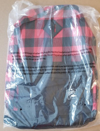 Brand New in Bag - Roots Red/Black Plaid Backpack