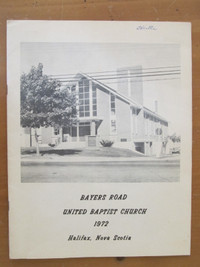 BAYERS ROAD UNITED BAPTIST CHURCH 1972