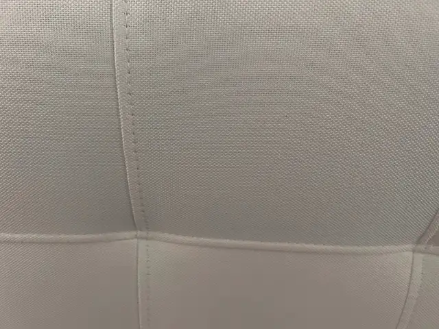 White Linen/Canvas Look Twin/Single Headboard in Beds & Mattresses in Strathcona County - Image 3