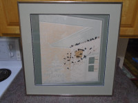signed Gwen Fichaud lithograph of "Cover" (1973)